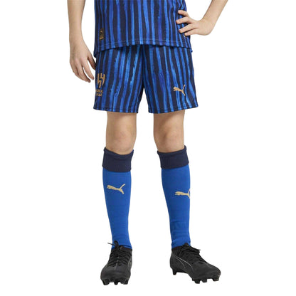Blue-Navy - Side - Puma Boys 2025-2026 Al Hilal SFC Home Shorts