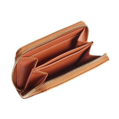 Tan - Side - Ted Baker Croc Wallet