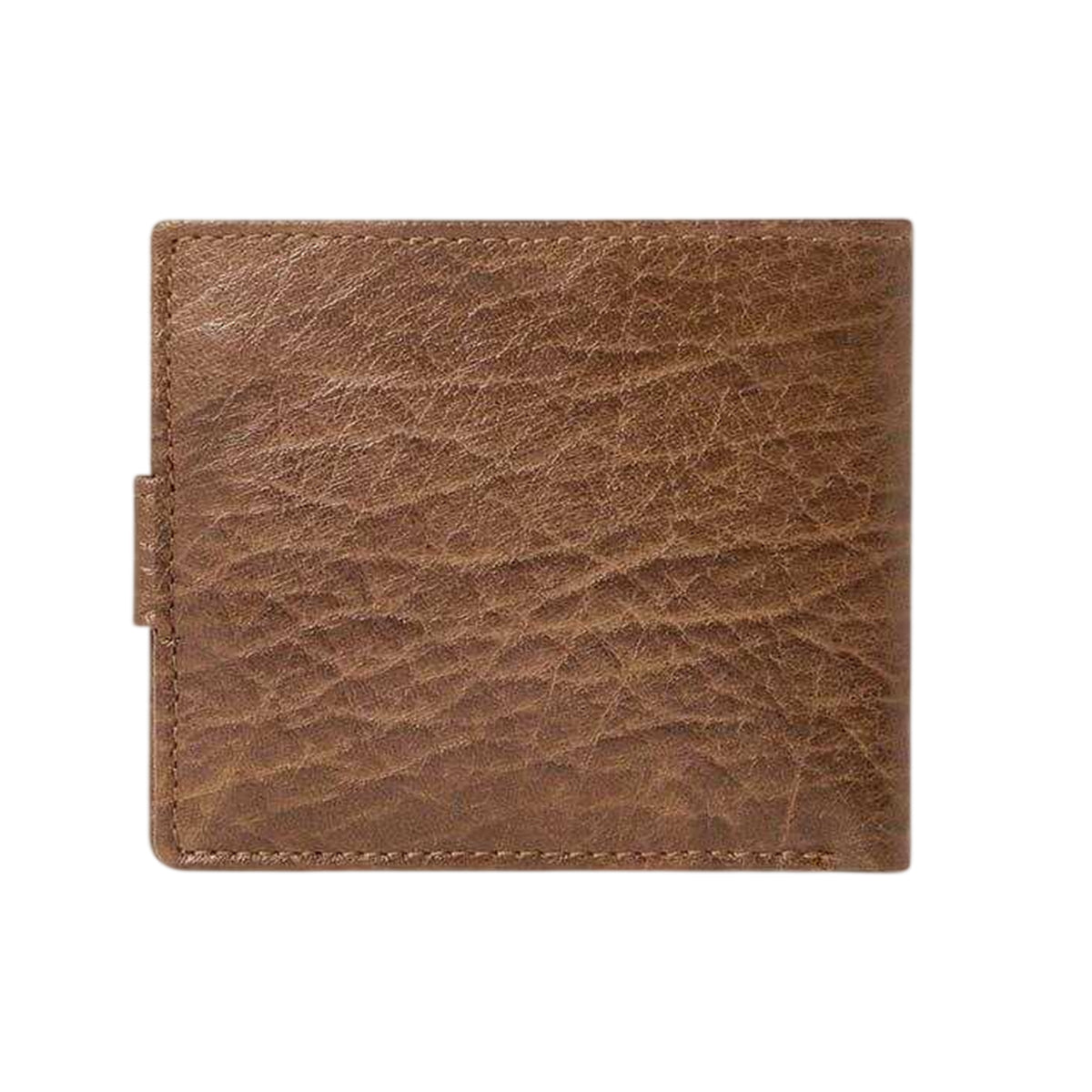 Cognac - Back - Osprey Logo Leather Wallet