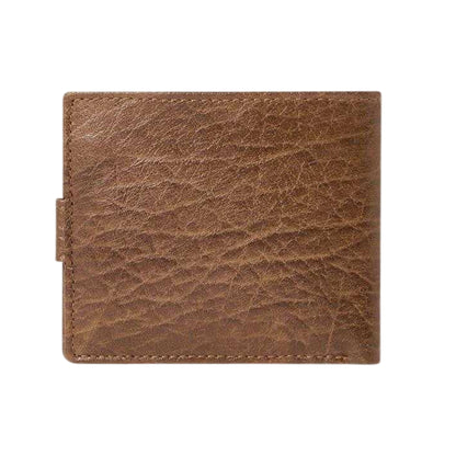 Cognac - Back - Osprey Logo Leather Wallet