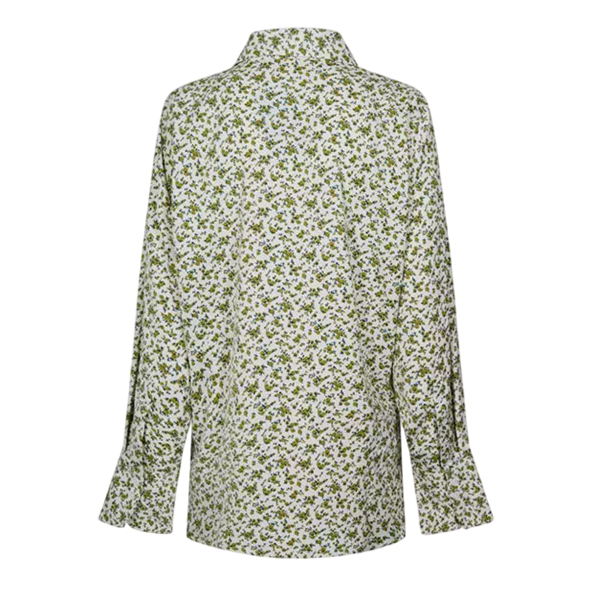 Moss Green - Back - Levis Womens-Ladies Maeve Elodie Floral Blouse