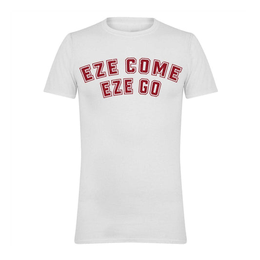 White - Front - AWD Mens Eze Come Eze Go Football T-Shirt
