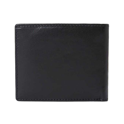 Black - Back - Osprey Wesley Leather Wallet