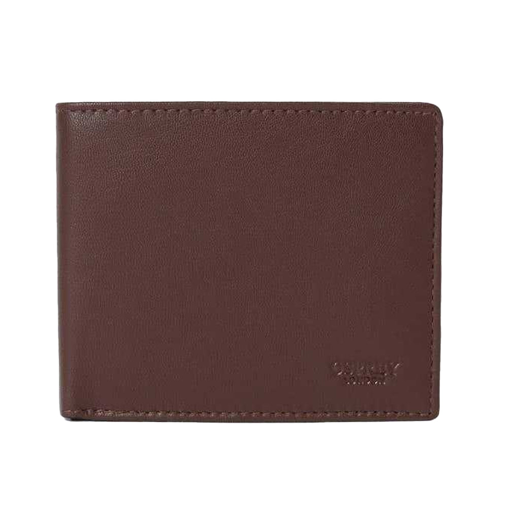 Chocolate Brown - Front - Osprey Wesley Leather Wallet