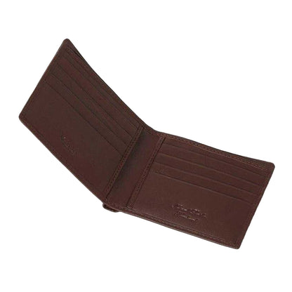 Chocolate Brown - Side - Osprey Wesley Leather Wallet