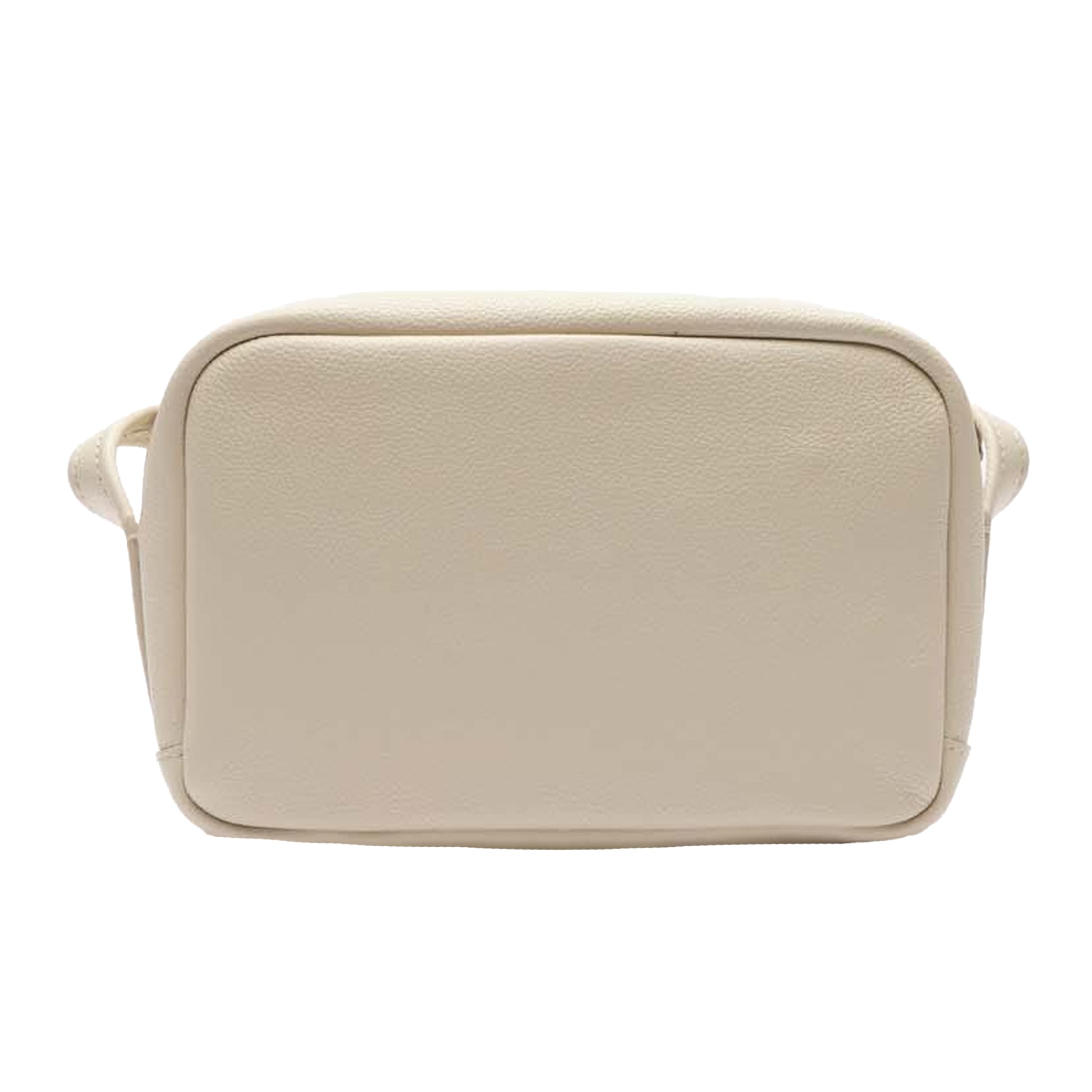 White - Back - Lacoste Womens-Ladies City Court Logo Grain Leather Shoulder Bag