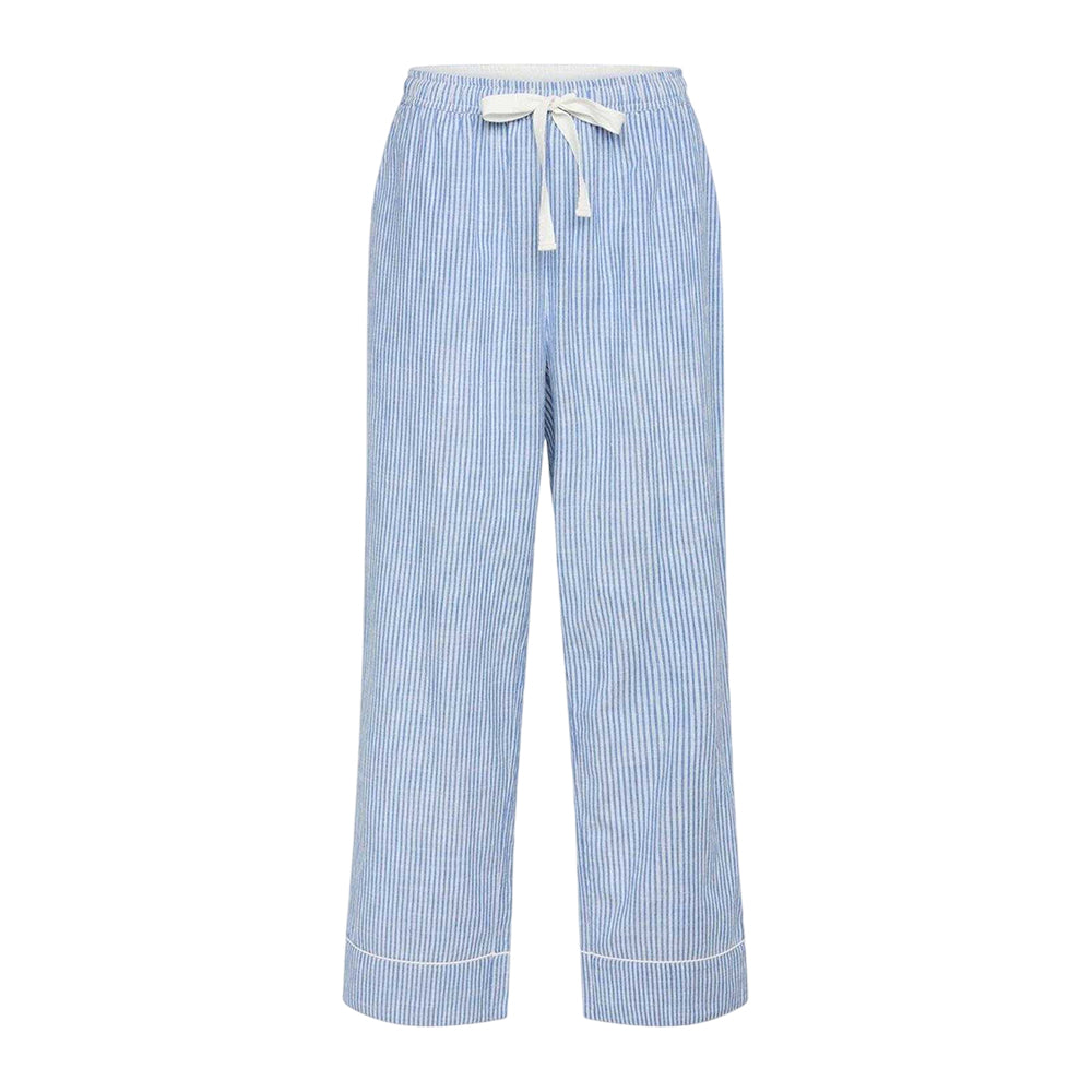 English Manor - Front - CCDK Copenhagen Womens-Ladies Pia Striped Relaxed Fit Pyjama Bottoms