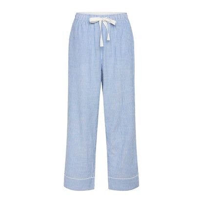 English Manor - Front - CCDK Copenhagen Womens-Ladies Pia Striped Relaxed Fit Pyjama Bottoms
