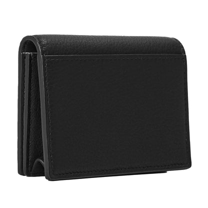 Black - Back - Tiffany & Co Leather Card Holder