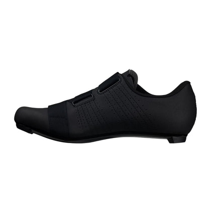 Black - Back - Fizik Womens-Ladies R5 Temp Low Cut Flat Trainers