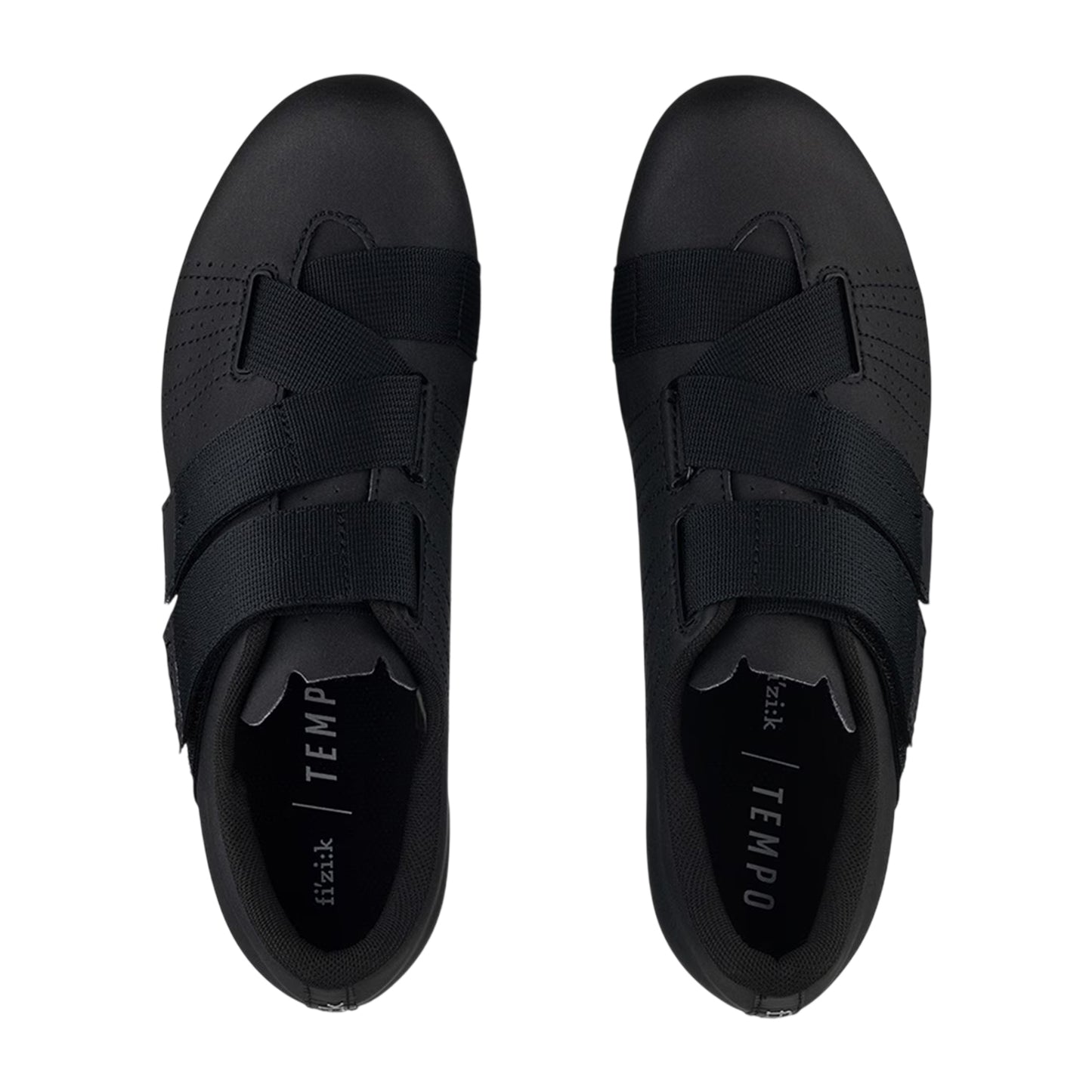 Black - Side - Fizik Womens-Ladies R5 Temp Low Cut Flat Trainers