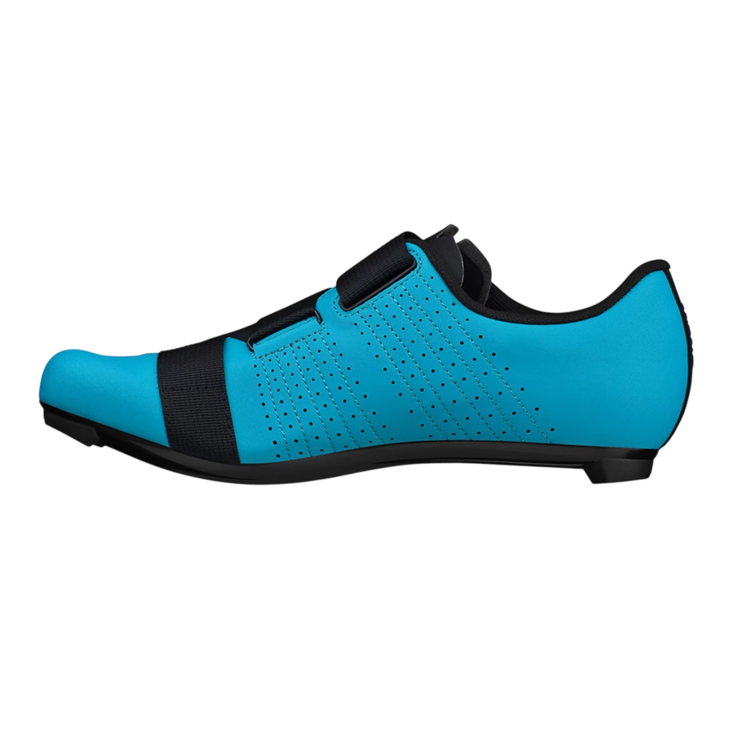 Blue-Black - Back - Fizik Womens-Ladies R5 Temp Low Cut Flat Trainers