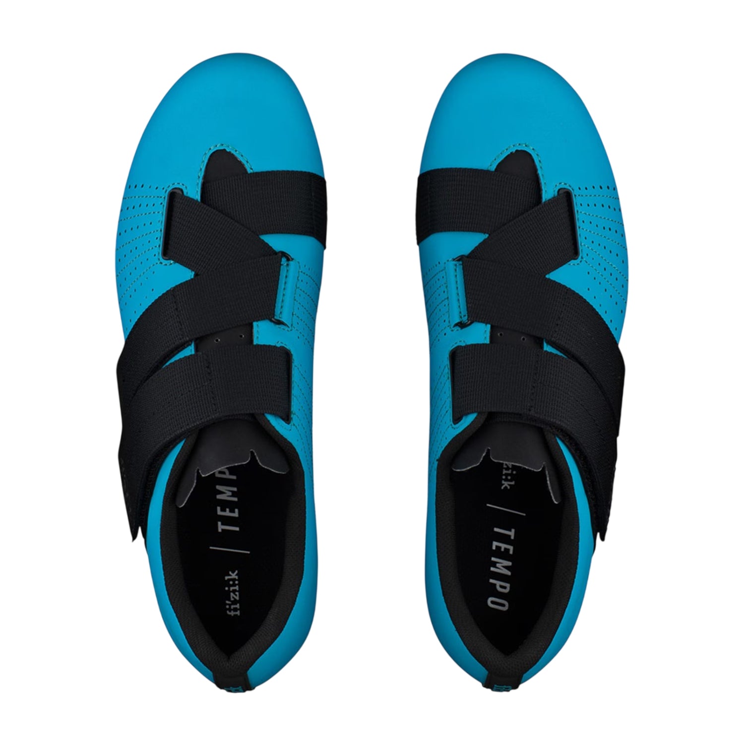 Blue-Black - Side - Fizik Womens-Ladies R5 Temp Low Cut Flat Trainers