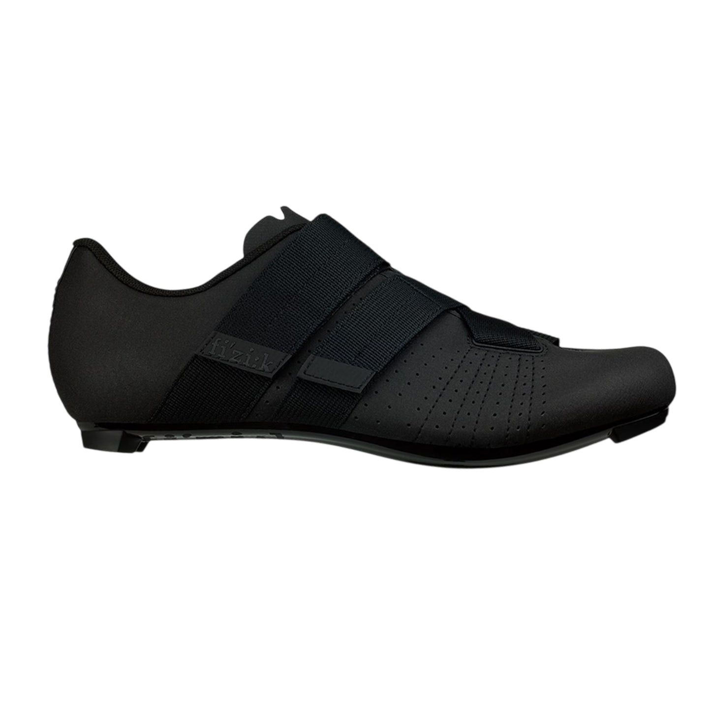 Black - Front - Fizik Womens-Ladies R5 Temp Low Cut Flat Trainers