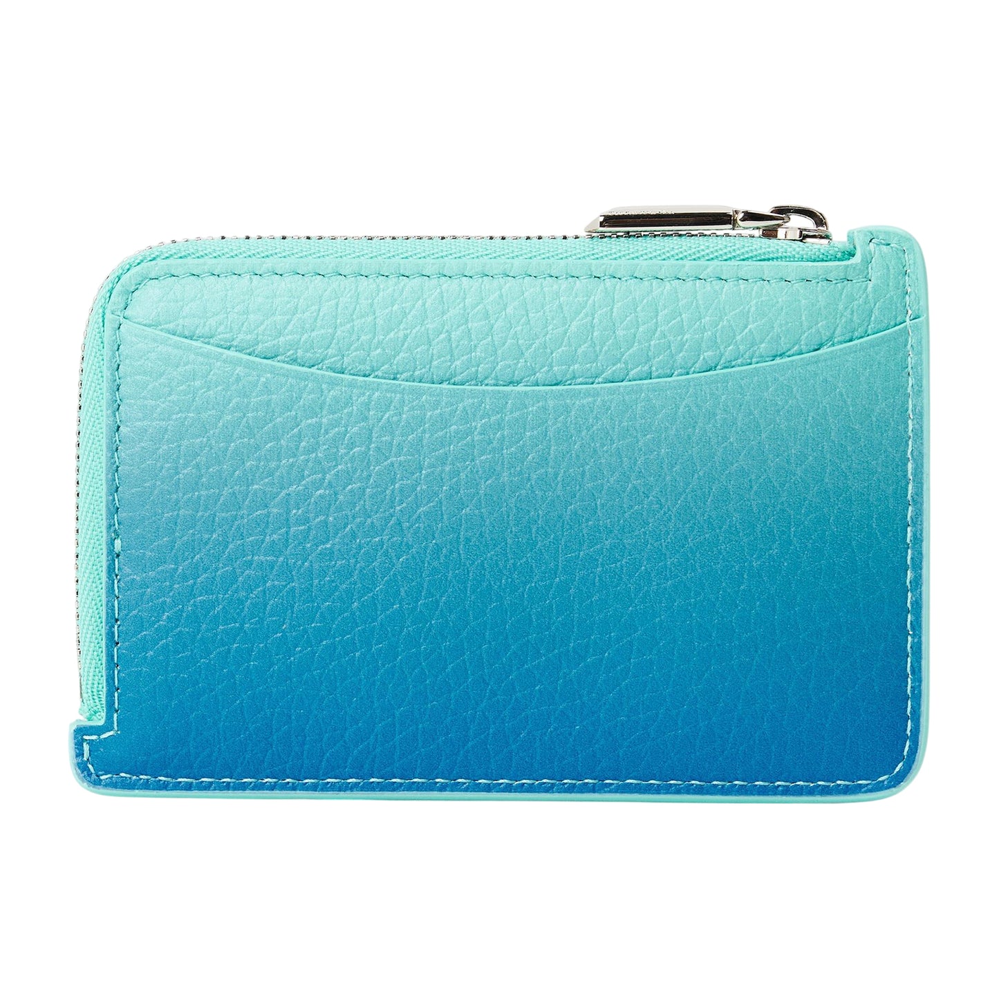 Blue Ombre - Back - Tiffany & Co Ombre Leather Card Holder