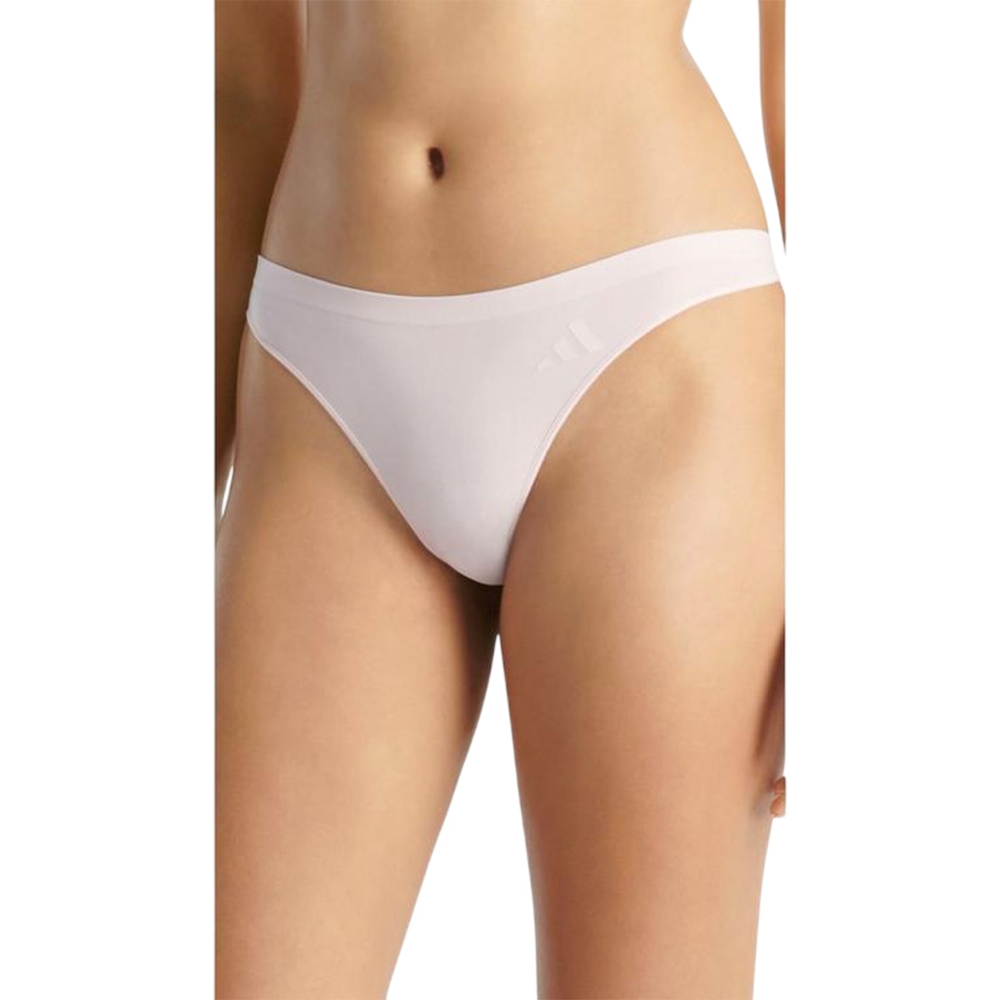 Black-Green-Pink - Side - Adidas Womens-Ladies Low Rise Thong (Pack of 3)