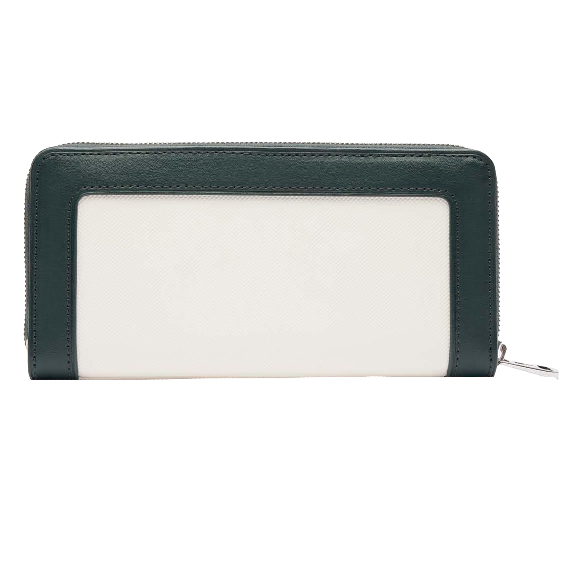 White-Black - Back - Lacoste Nilly Large Pique Purse