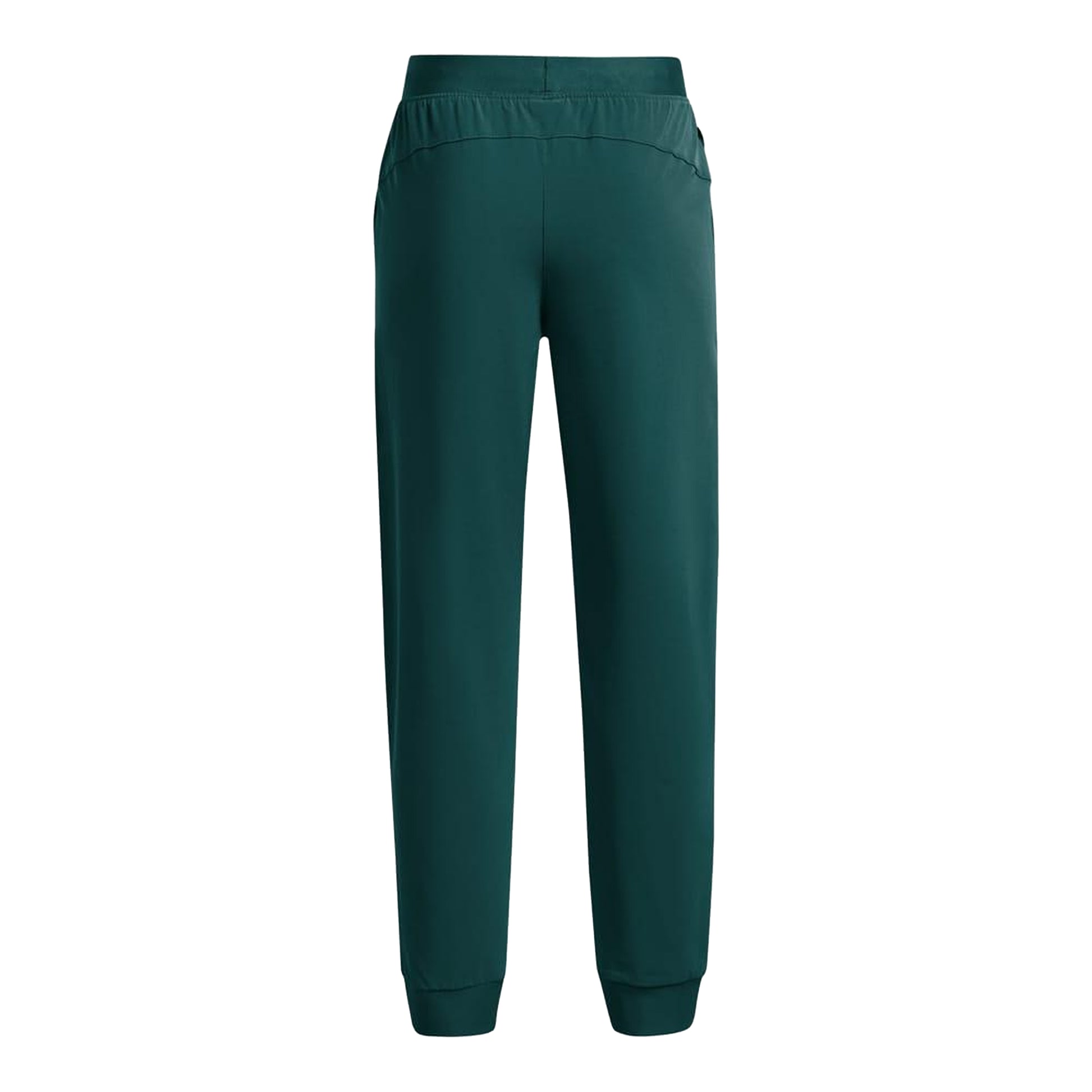 Blue - Back - Under Armour Childrens-Kids 4 Way Stretch Woven Jogging Bottoms