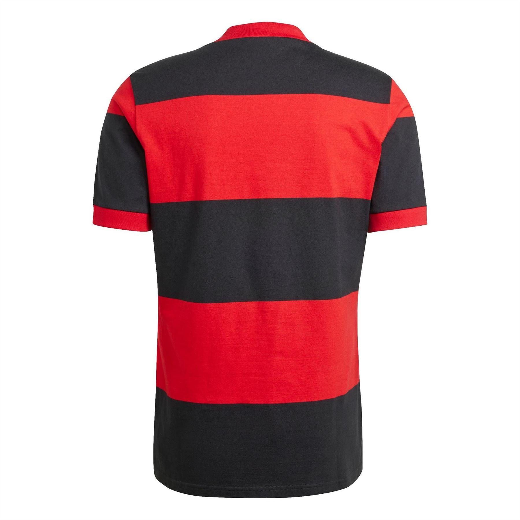 Better Scarlet - Back - Adidas Mens 81 CR Flamengo Home Jersey