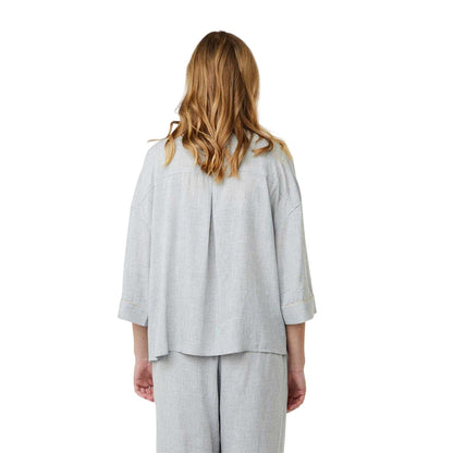 Light Grey - Pack Shot - CCDK Copenhagen Womens-Ladies Sonja Pyjama Top