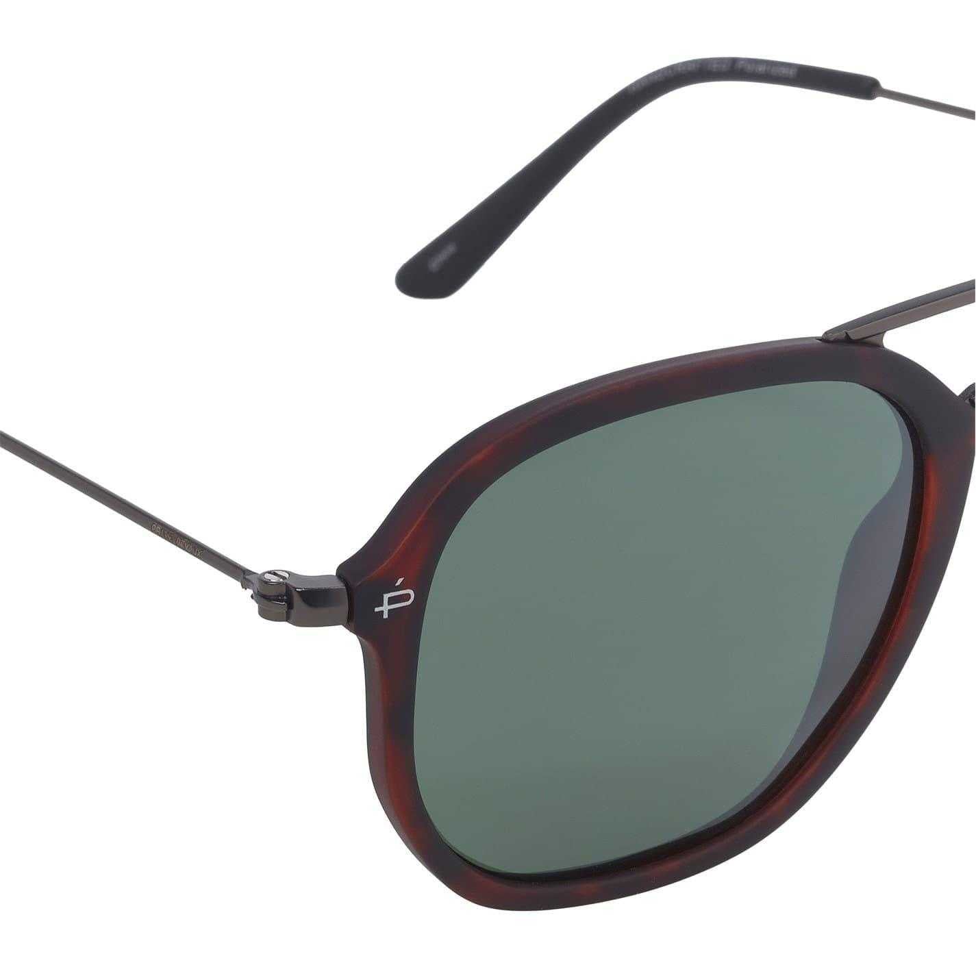 Brown - Side - Prive Revaux Unisex Adult The Dale Rectangle Sunglasses