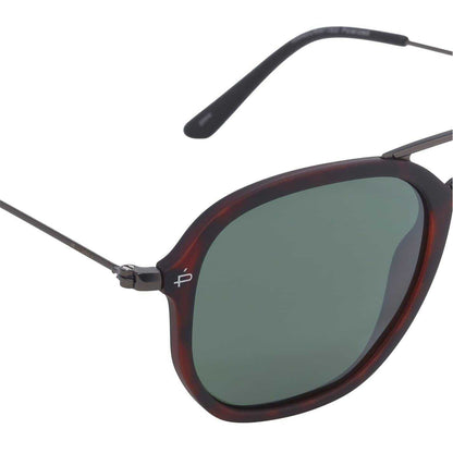 Brown - Side - Prive Revaux Unisex Adult The Dale Rectangle Sunglasses