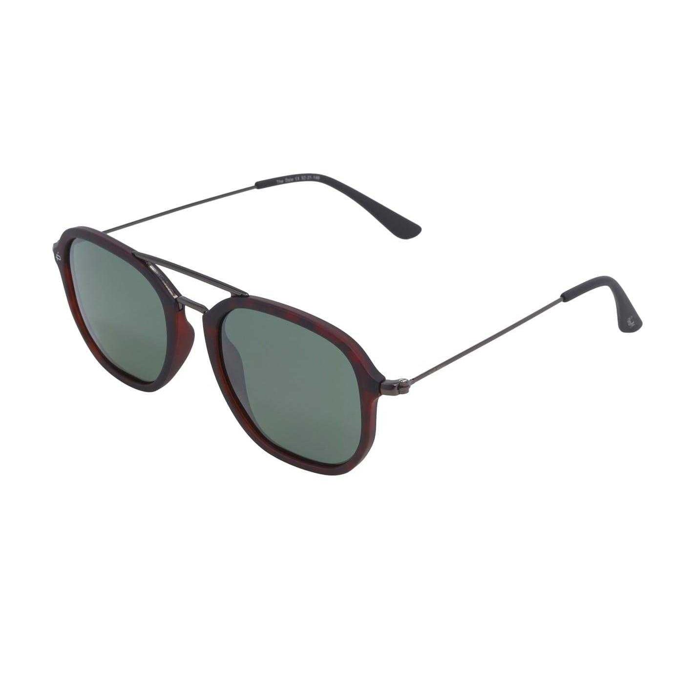 Brown - Front - Prive Revaux Unisex Adult The Dale Rectangle Sunglasses