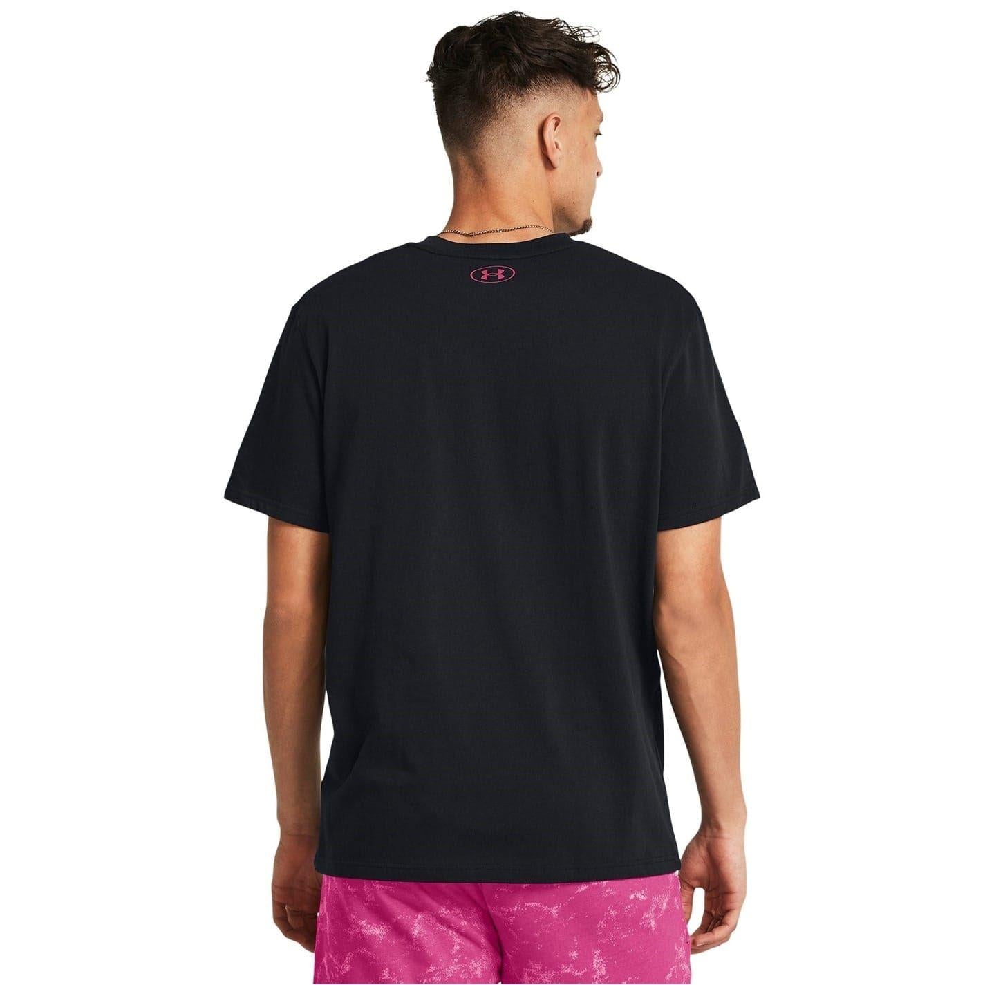 Black - Lifestyle - Under Armour Mens Project Rock T-Shirt