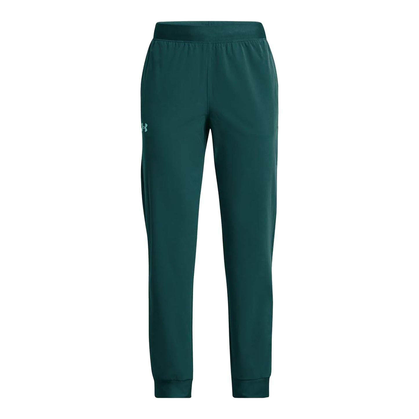 Blue - Front - Under Armour Childrens-Kids 4 Way Stretch Woven Jogging Bottoms