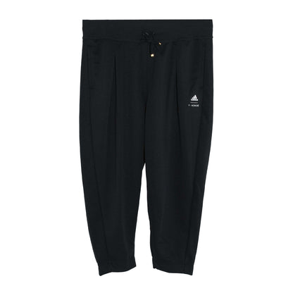 Black - Front - Adidas Womens-Ladies Honore Sweatpants