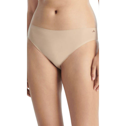 Multicoloured - Lifestyle - Adidas Womens-Ladies Logo Low Rise Bikini (Pack of 3)