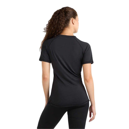 Black - Back - Umbro Womens-Ladies Slim Raglan T-Shirt