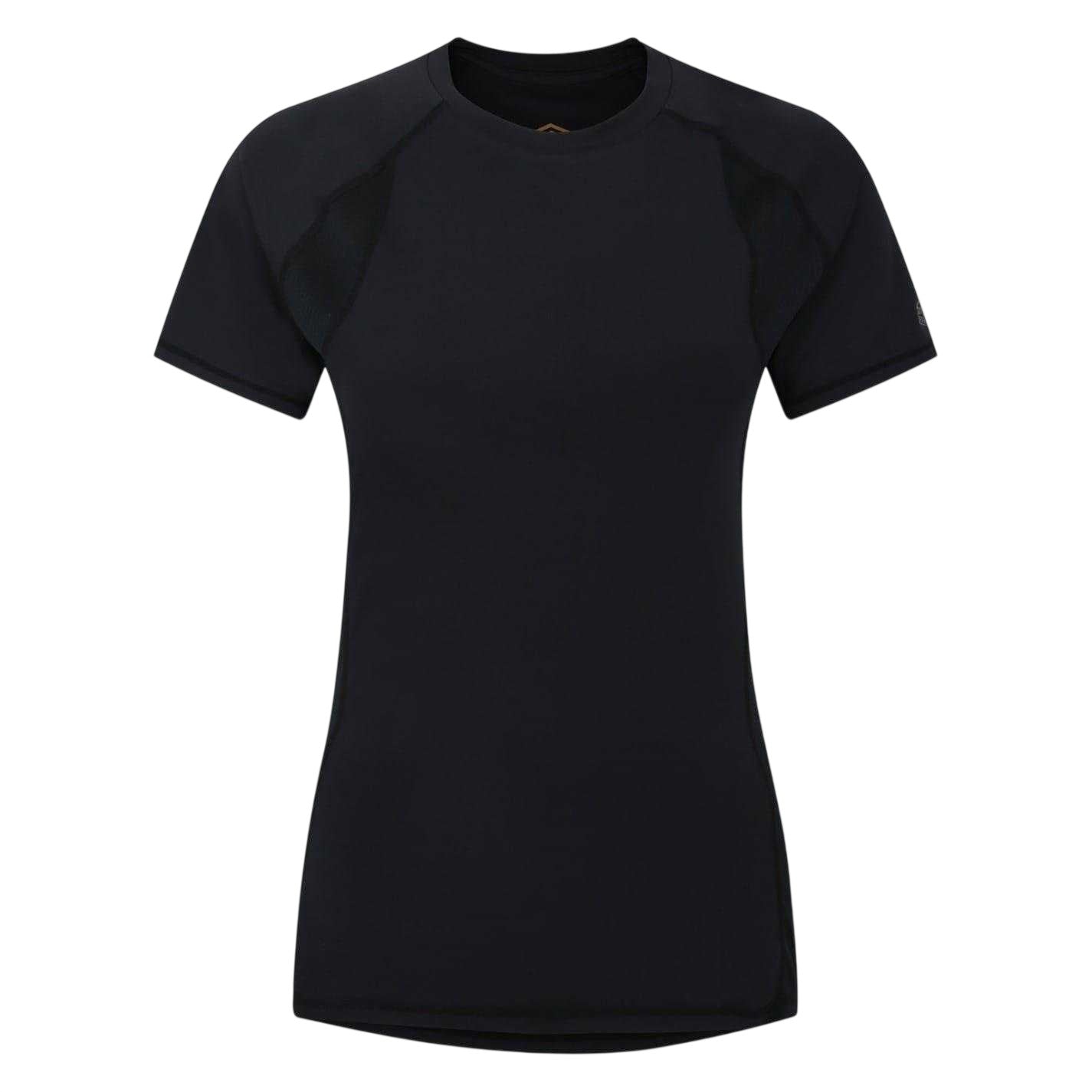 Black - Front - Umbro Womens-Ladies Slim Raglan T-Shirt