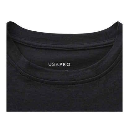 Black - Lifestyle - USA Pro Childrens-Kids Logo Boxy T-Shirt