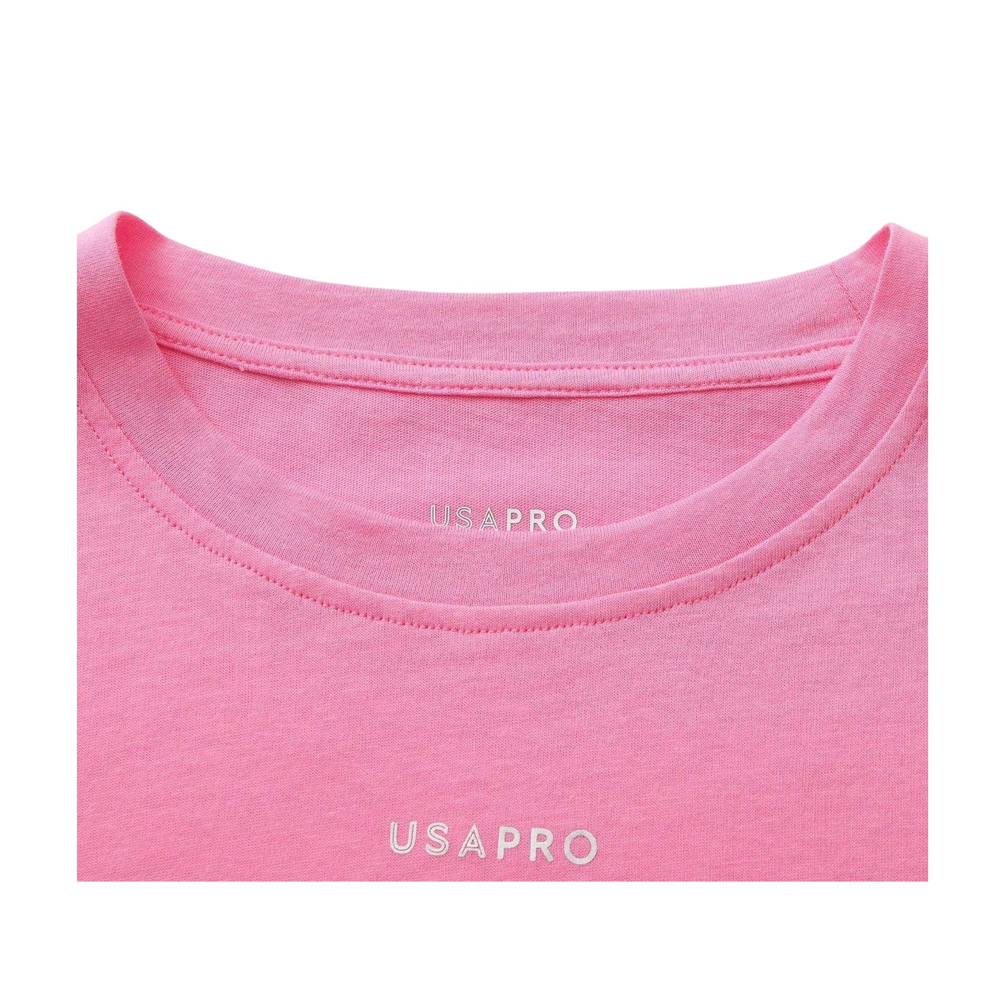 Pink - Lifestyle - USA Pro Childrens-Kids Logo Boxy T-Shirt
