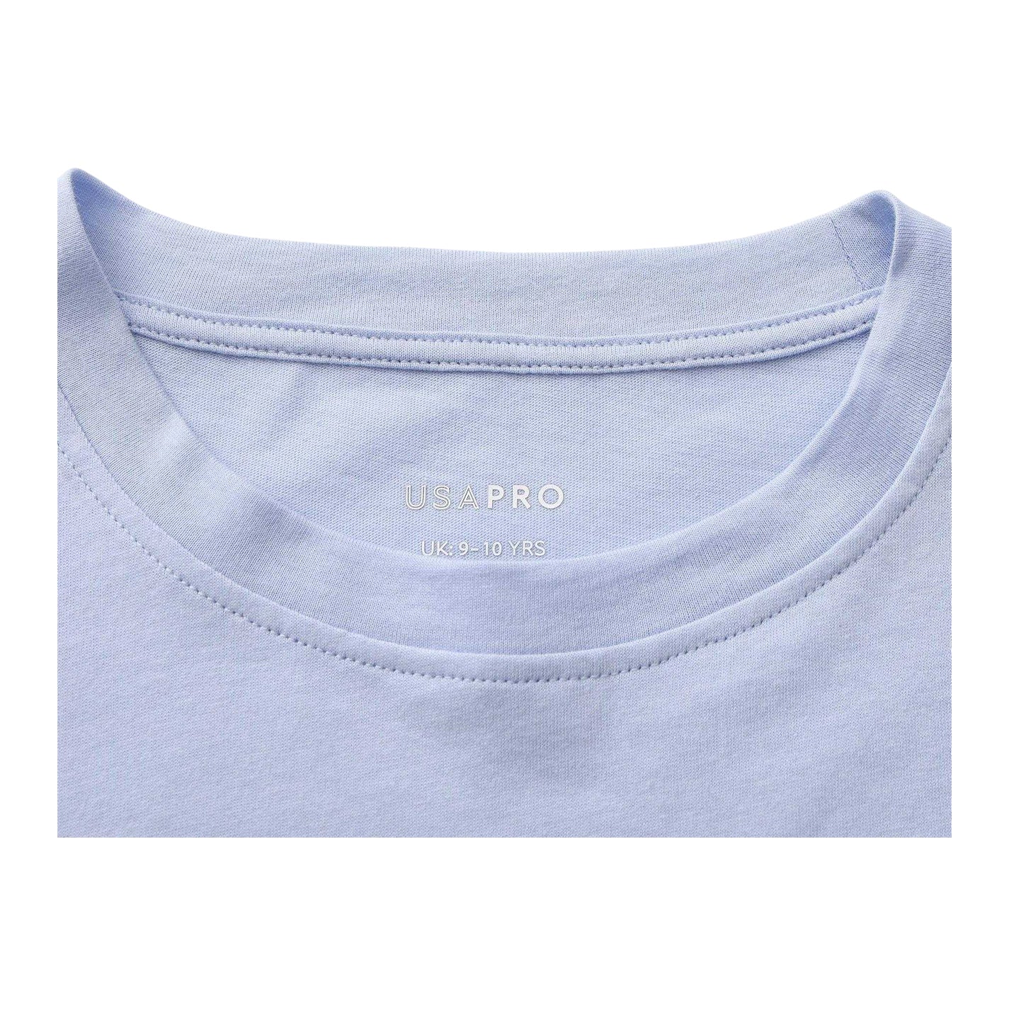 Blue - Lifestyle - USA Pro Childrens-Kids Logo Boxy T-Shirt