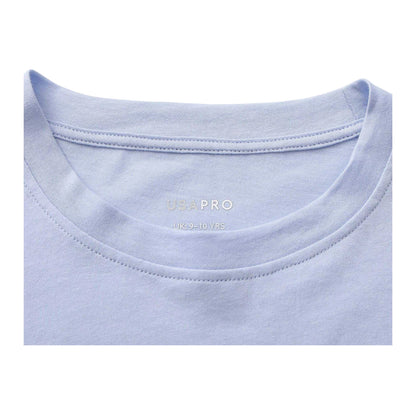 Blue - Lifestyle - USA Pro Childrens-Kids Logo Boxy T-Shirt