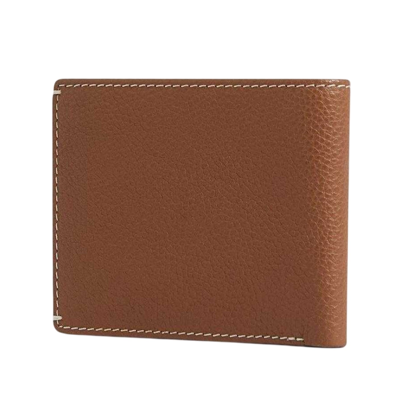 Tan Print - Back - Ted Baker Mens Billfold Leather Wallet