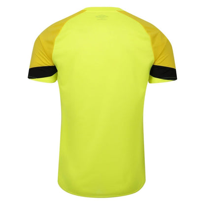 Safety Yellow - Back - Umbro Mens Crew Neck Regular Raglan T-Shirt