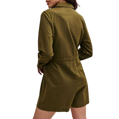 Green - Back - Nobody´s Child Womens-Ladies Miranda Playsuit