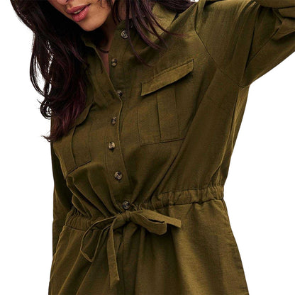 Green - Side - Nobody´s Child Womens-Ladies Miranda Playsuit
