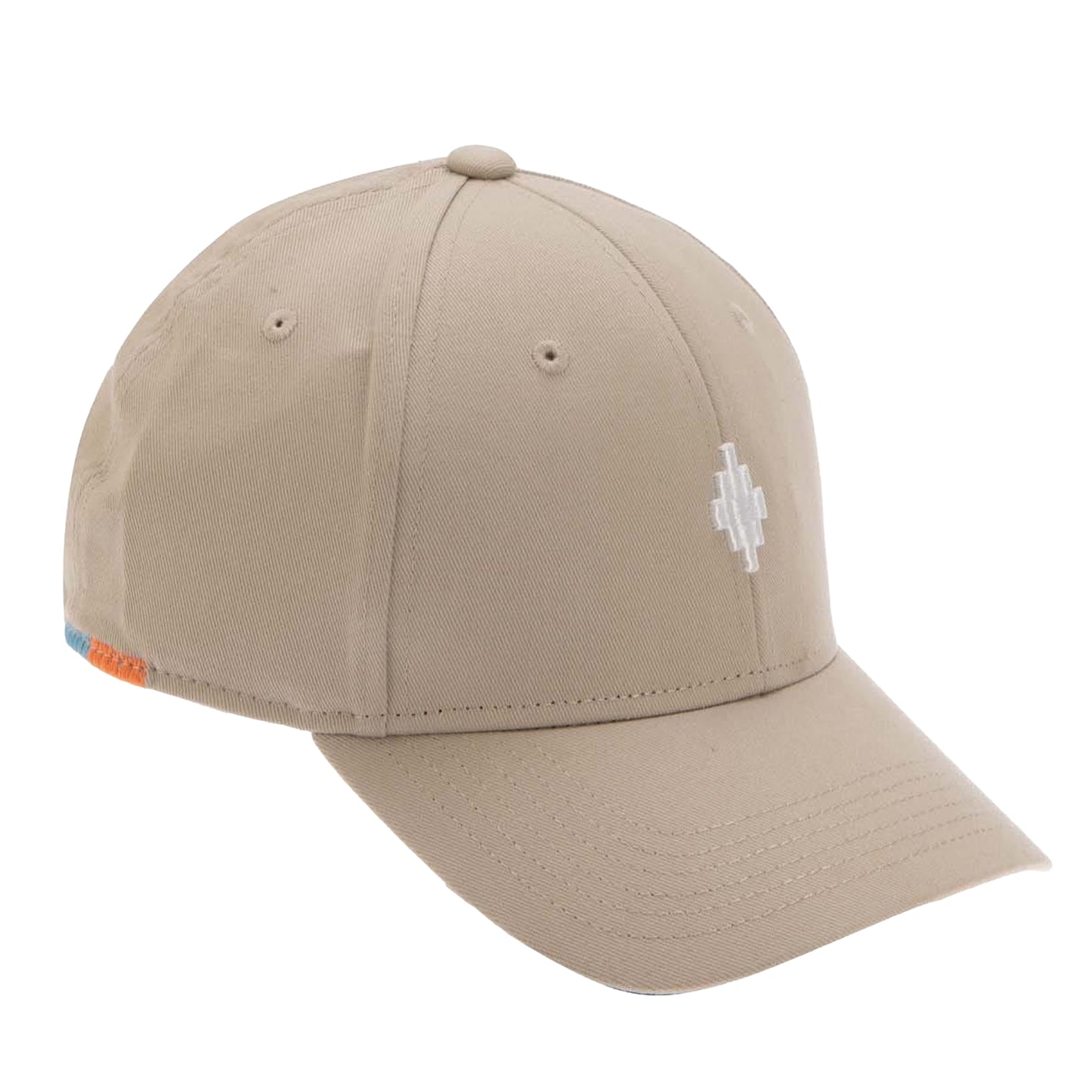 Green-White - Side - Marcelo Burlon Cross Distressed Cap
