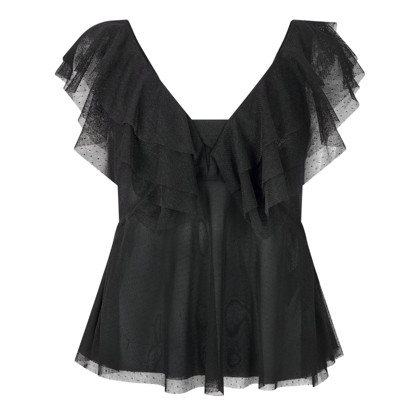 Black - Front - Ted Baker Womens-Ladies Relaxed Fit Puff Sleeve Blouse