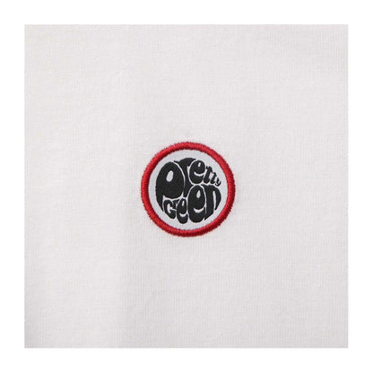 White-Red - Lifestyle - Pretty Green Mens Paisley Logo T-Shirt