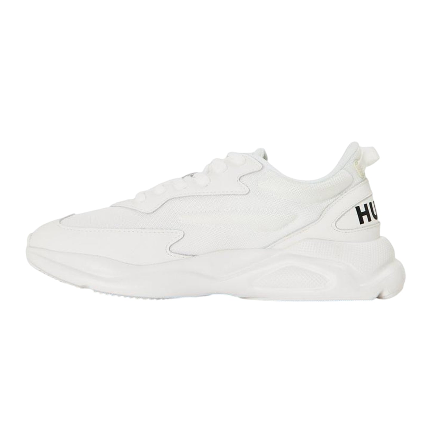 White - Back - Hugo Womens-Ladies Leon Running Trainers