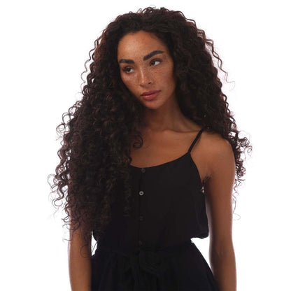 Black - Side - Only Womens-Ladies Carly Playsuit