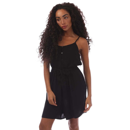 Black - Front - Only Womens-Ladies Carly Playsuit