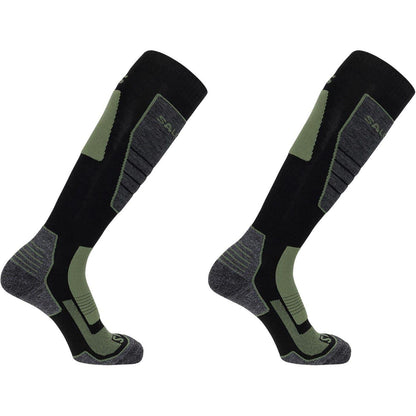 Green - Back - Salomon Mens Pro Ski Socks