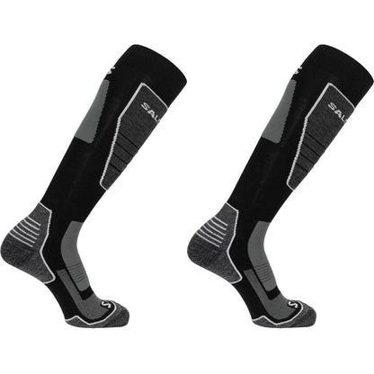 Black - Front - Salomon Mens Pro Ski Socks
