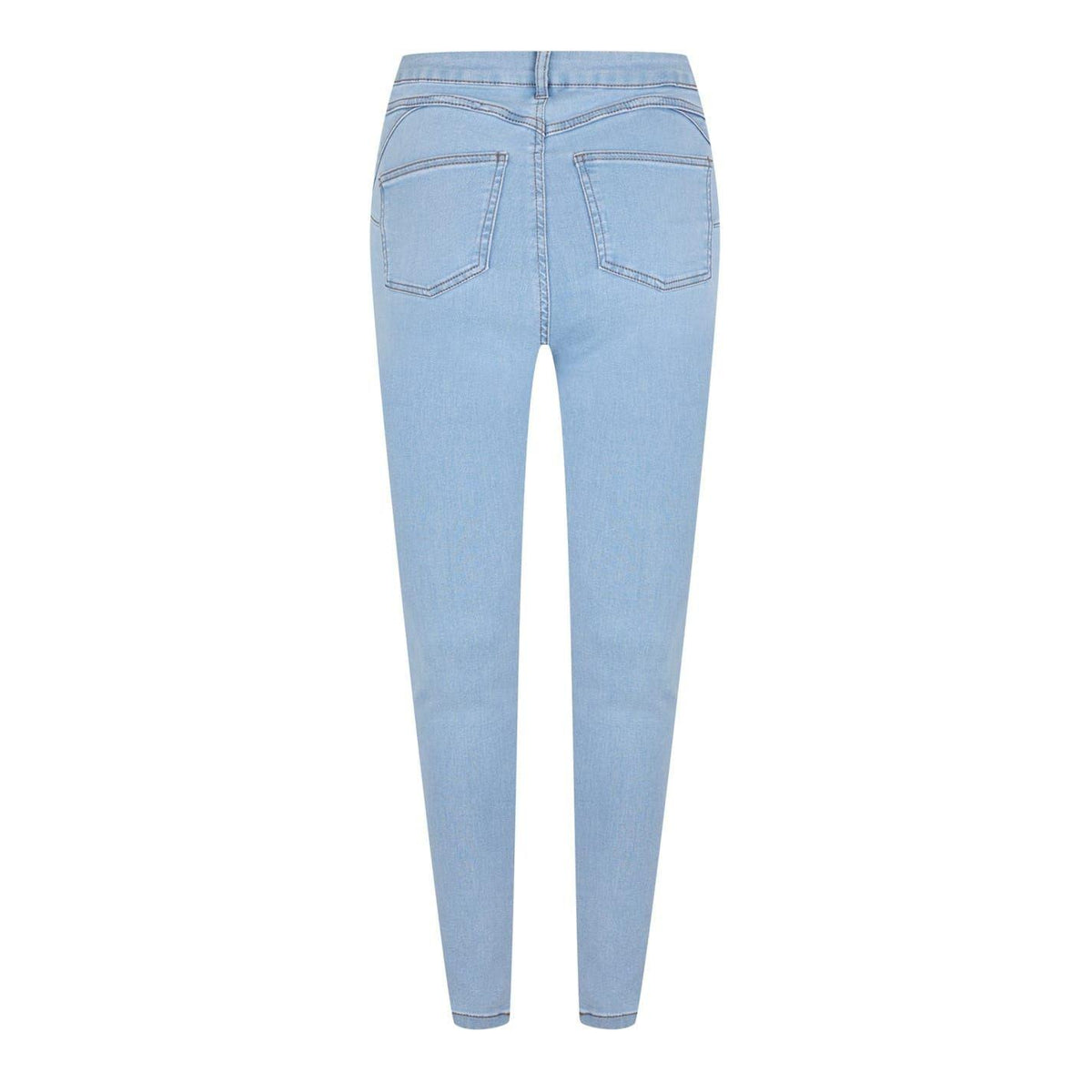 Light Blue - Back - Firetrap Womens-Ladies Skinny Jeggings